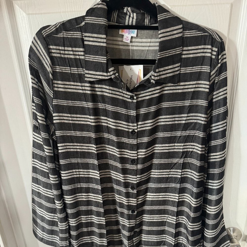 LulaRoe Denim Cambray Valentina NWT Size M
